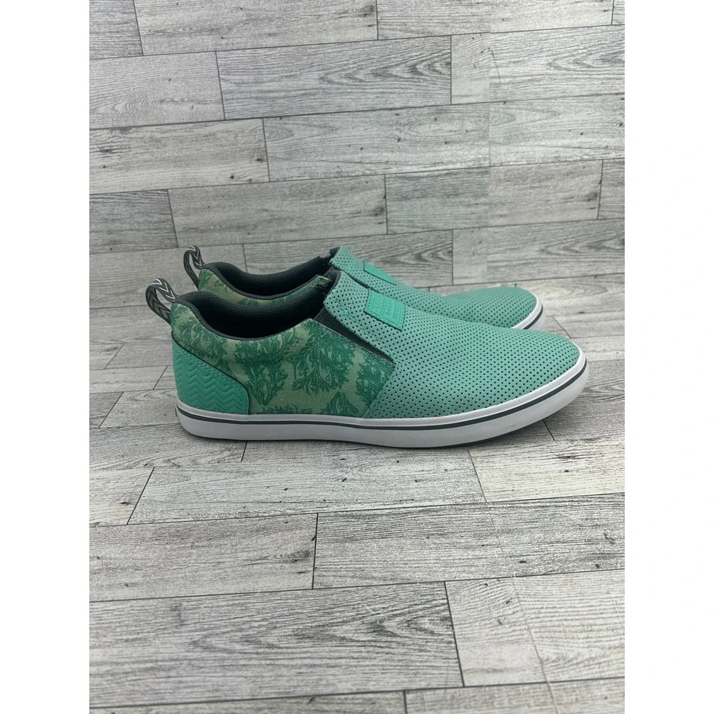 XTRATUF Salmon‎ Sisters Slip On Perforated Sneakers Teal Women 11